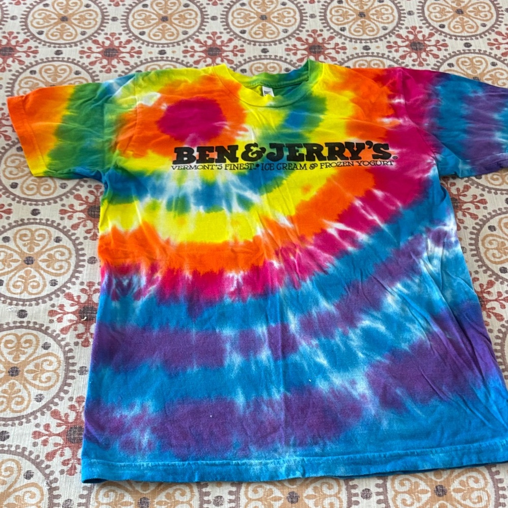 American Apparel Ladies/Men’s Multicolor Tie-Dye Short Sleeve Tee-M - Picture 1 of 6